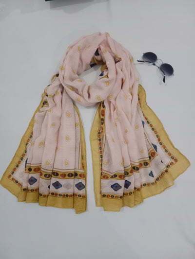 Sunshine Paisley Scarf