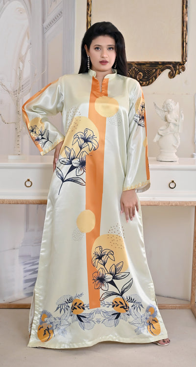 Sunset Flora Kaftan