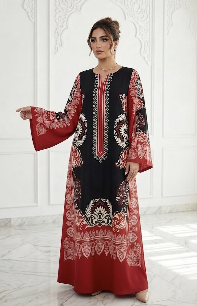 Ruby Luxe Kaftan