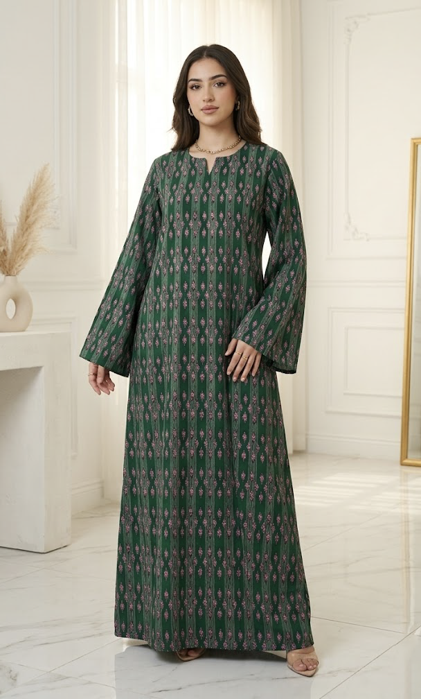 Jade Elegance Kaftan