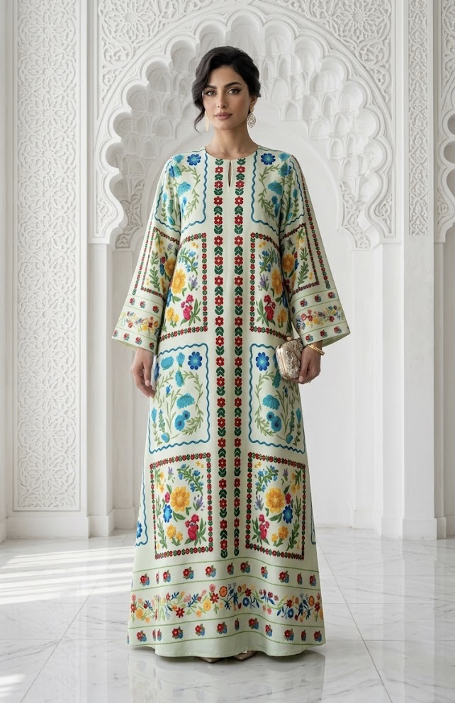 Haven Flora Kaftan