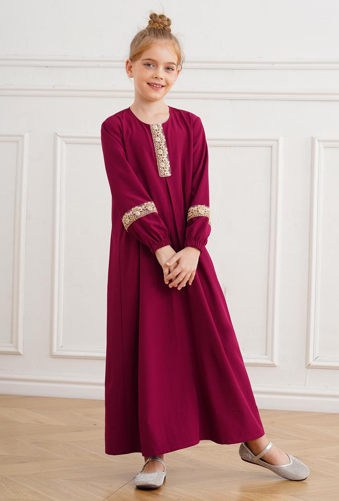 Ruby Linen Jalabiya