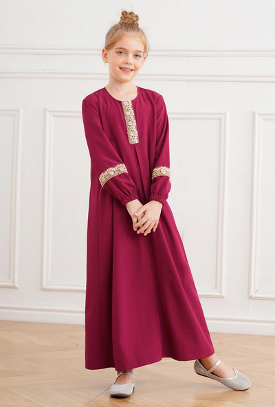 Ruby Linen Jalabiya