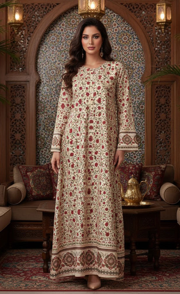Zareen Floral Kaftan