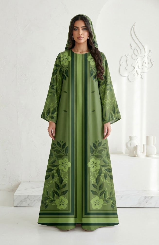 Jade Blossom Kaftan