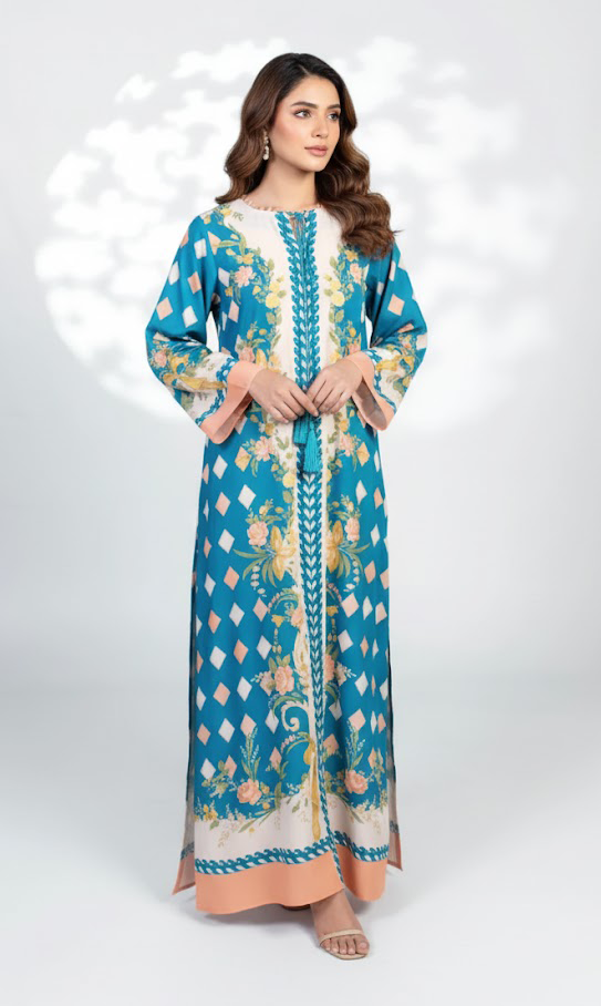 Sehar Azure Kaftan