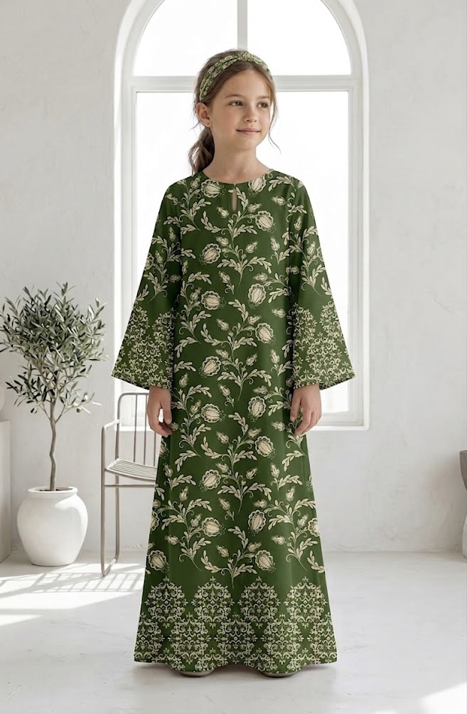 Mira Floral Jalabiya