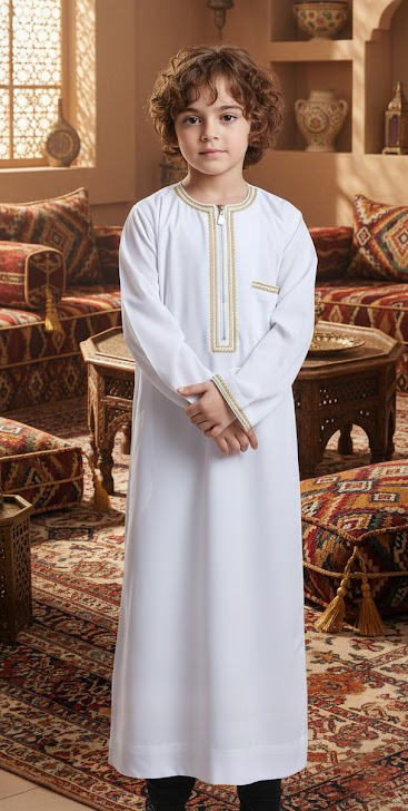 Nayel Emirati Kandoura Thobe