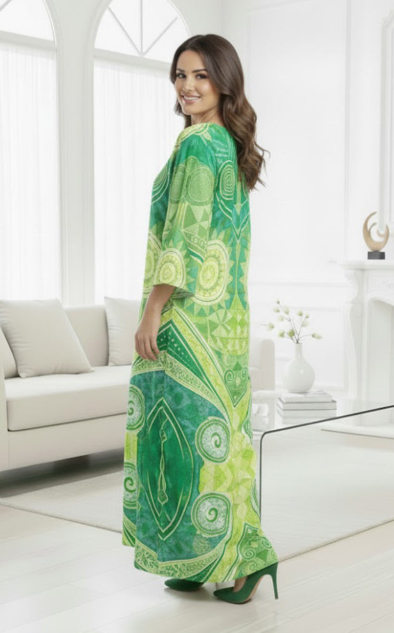 Zafira Verde Kaftan