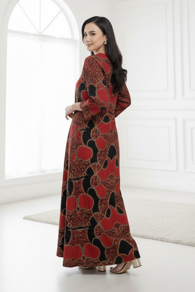 Rania Noir Kaftan