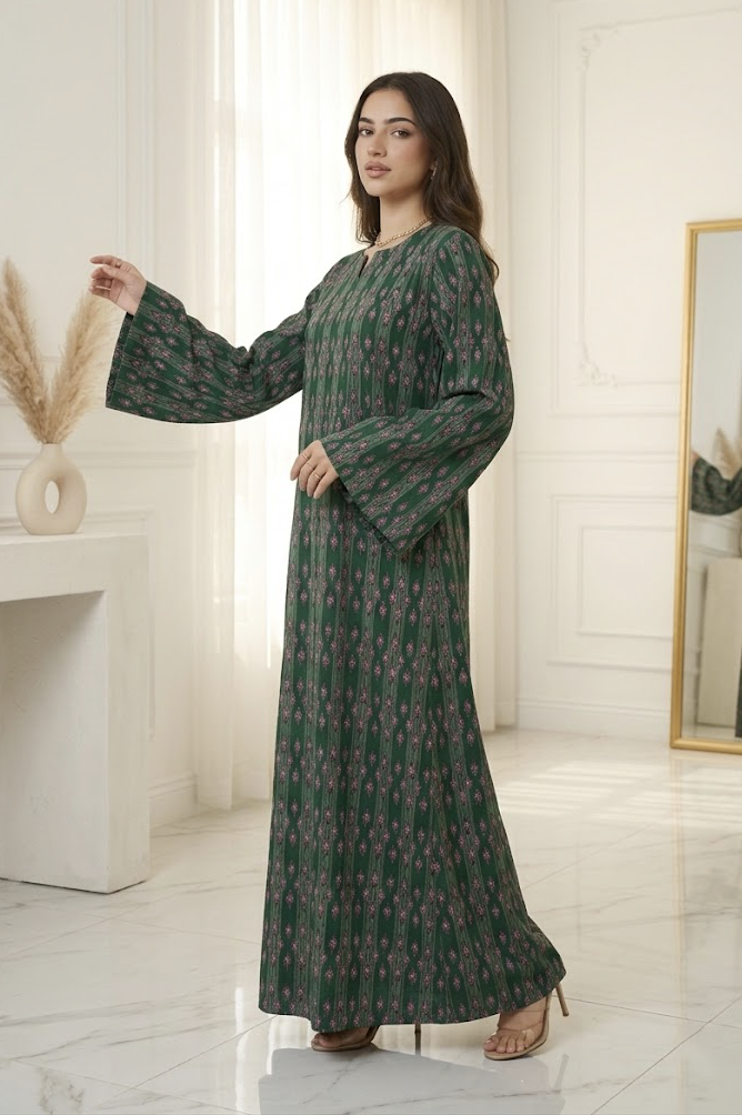 Jade Elegance Kaftan
