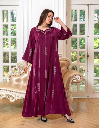 Royal Plum Kaftan
