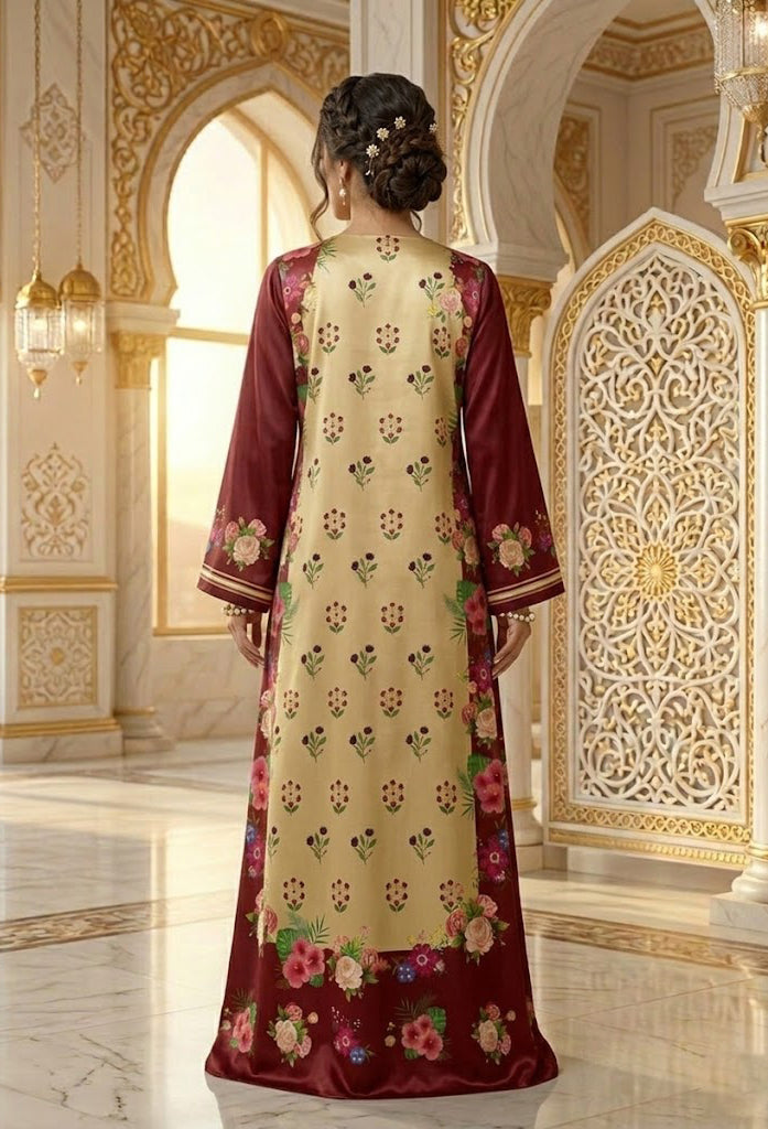 Royal Blossom Kaftan