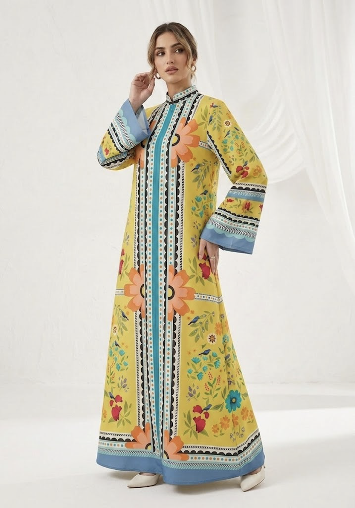 Harmony Bloom Kaftan