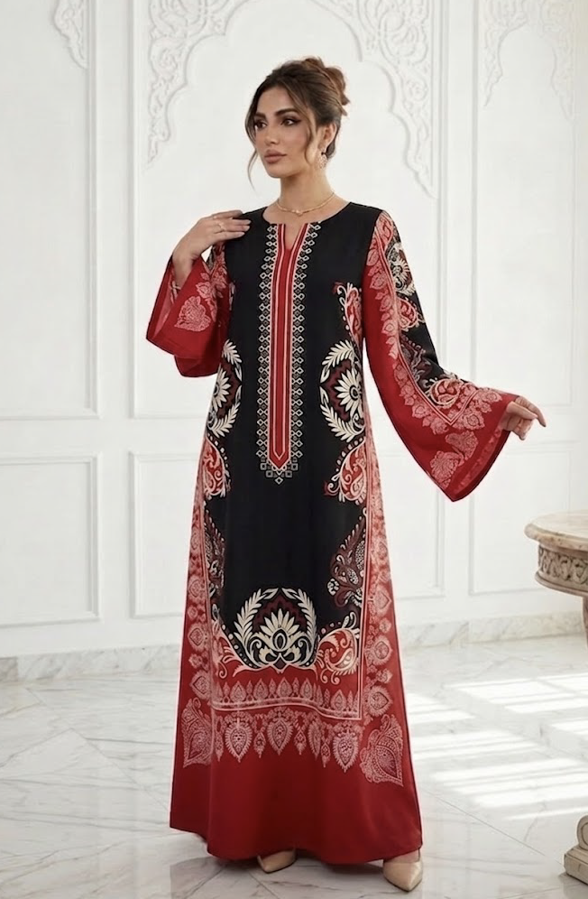 Ruby Luxe Kaftan