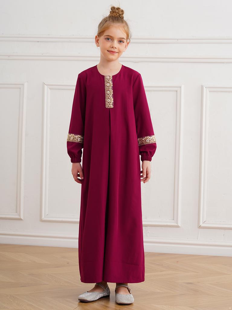 Ruby Linen Jalabiya