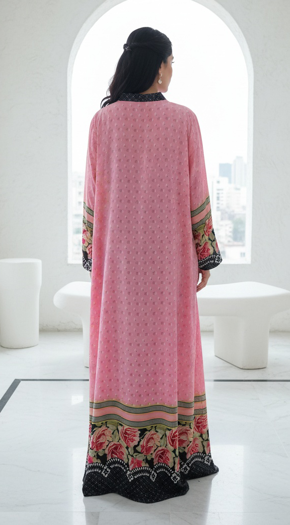 Moonlit Rose Kaftan
