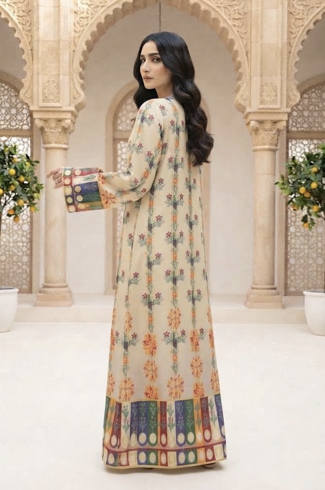 Pastel Bloom Kaftan
