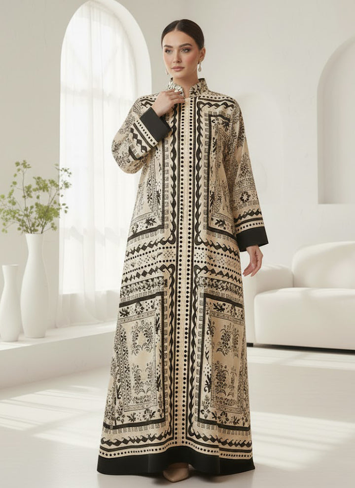 Amara Noir Kaftan