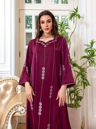 Royal Plum Kaftan