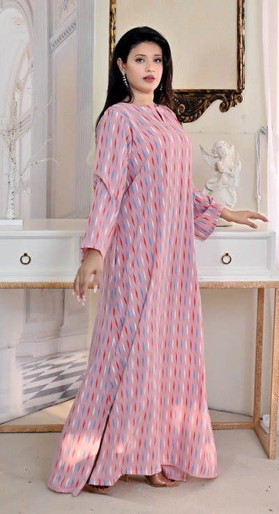 Pink Mirage Kaftan