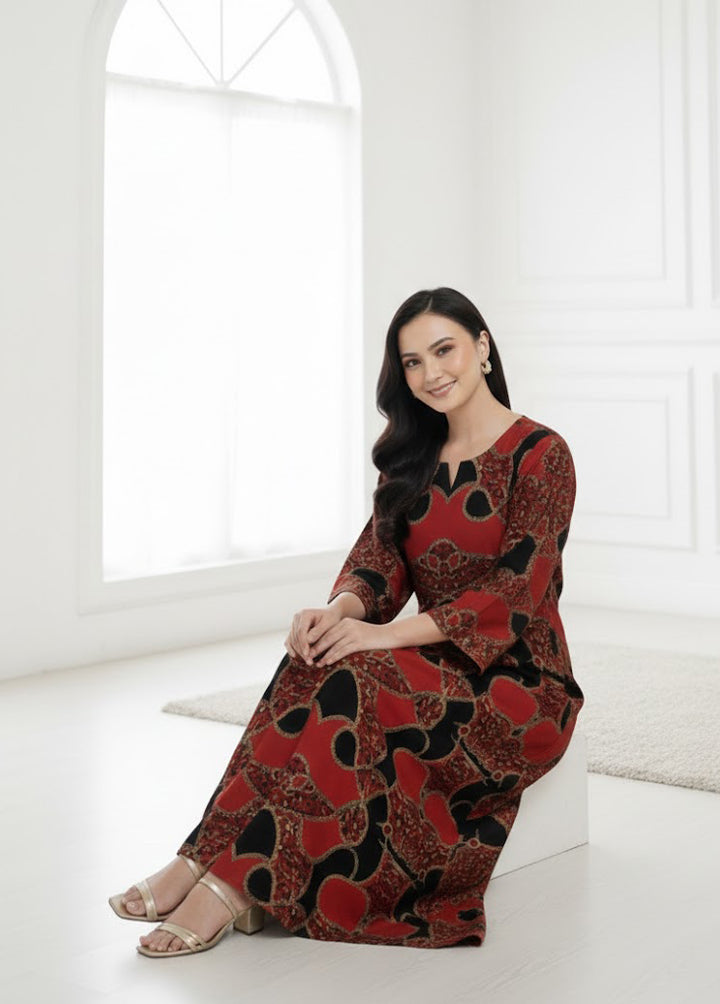 Rania Noir Kaftan