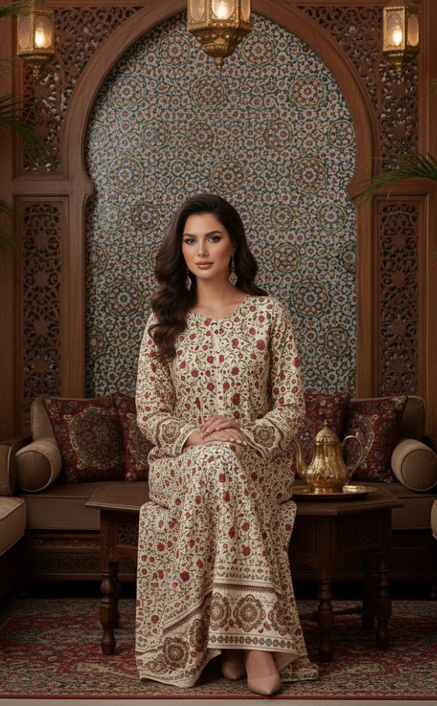 Zareen Floral Kaftan