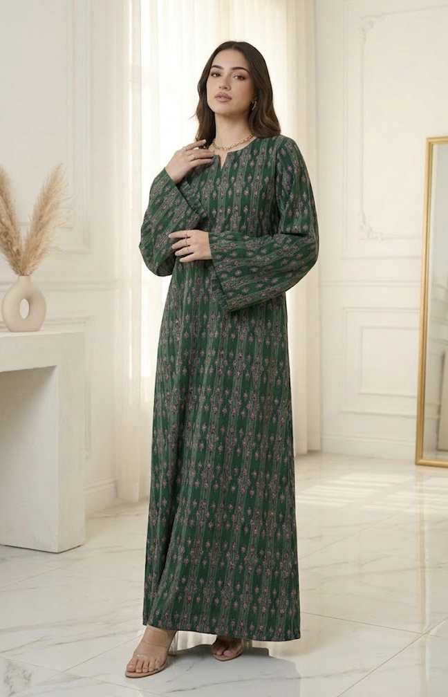 Jade Elegance Kaftan