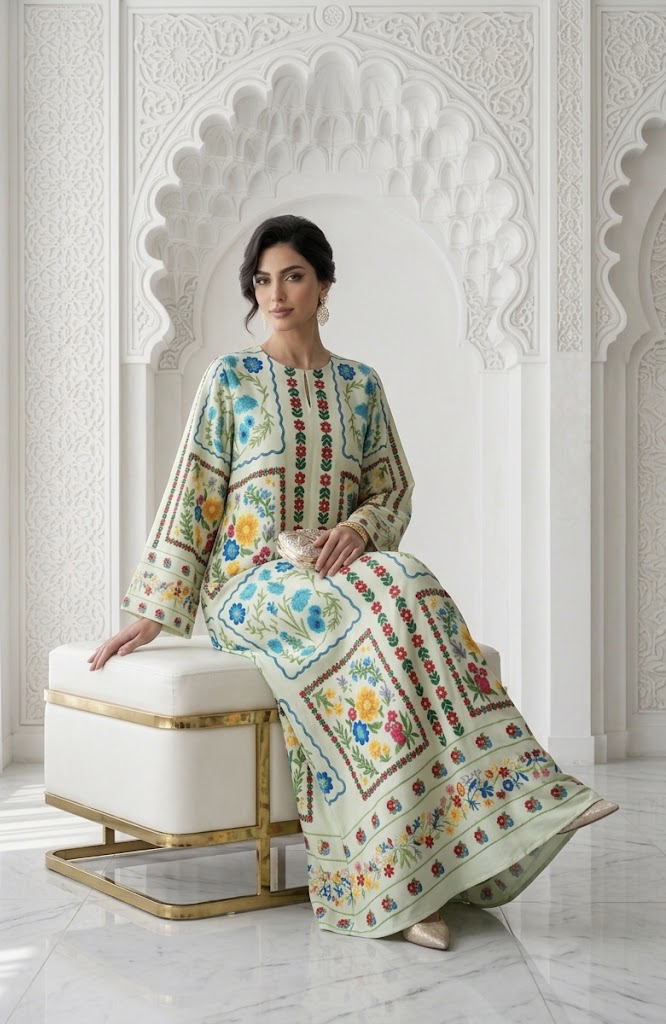 Haven Flora Kaftan