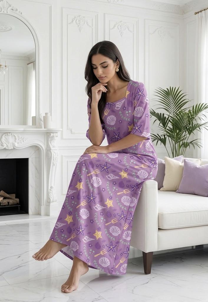 Hessa Long Sleepwear