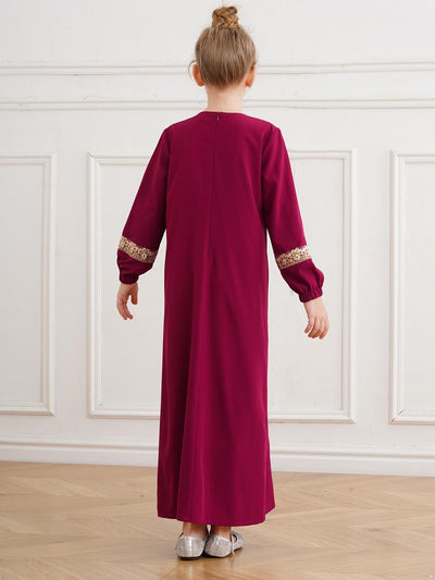 Ruby Linen Jalabiya