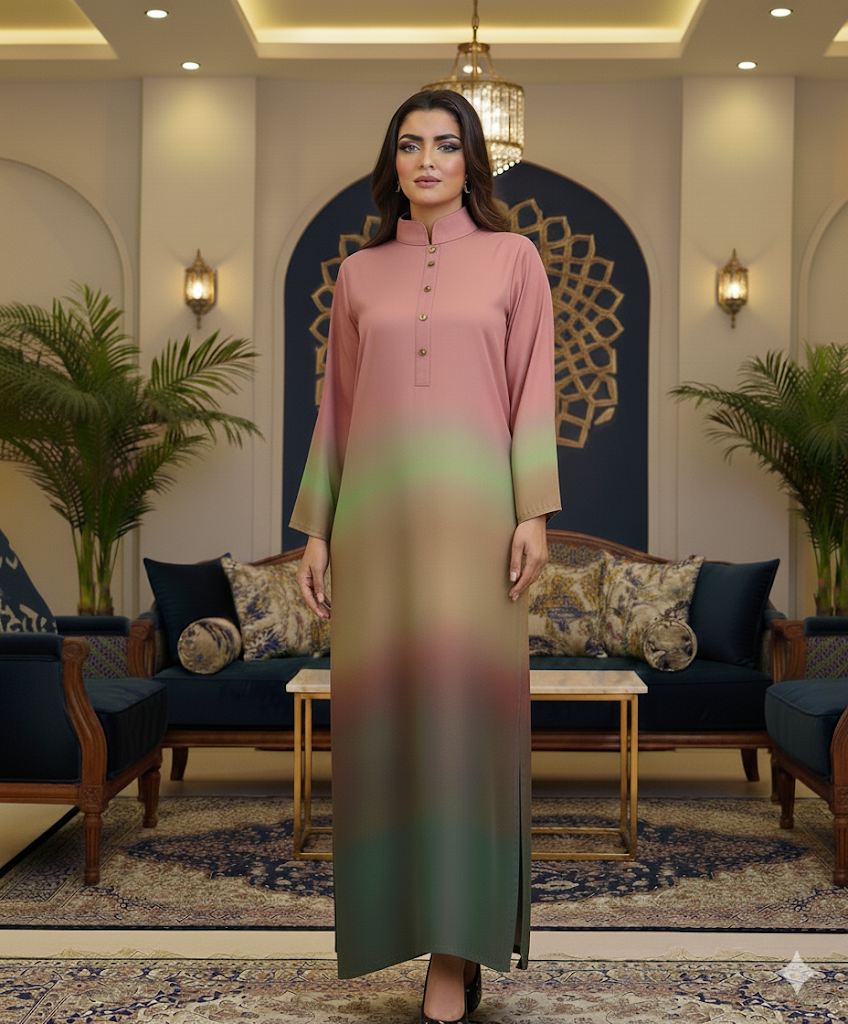 Blush Meadow Kaftan