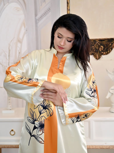 Sunset Flora Kaftan