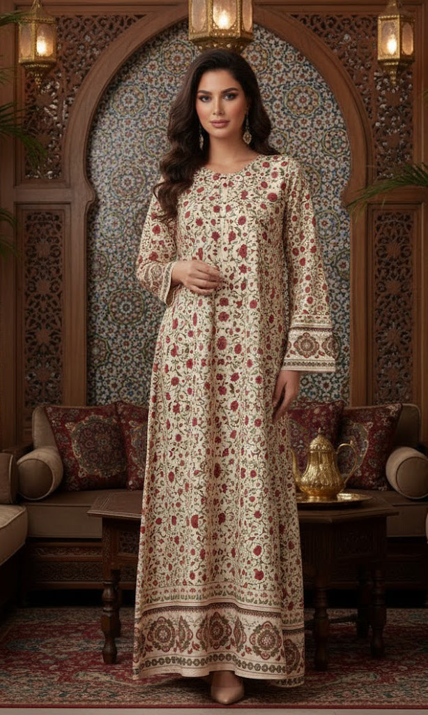 Zareen Floral Kaftan