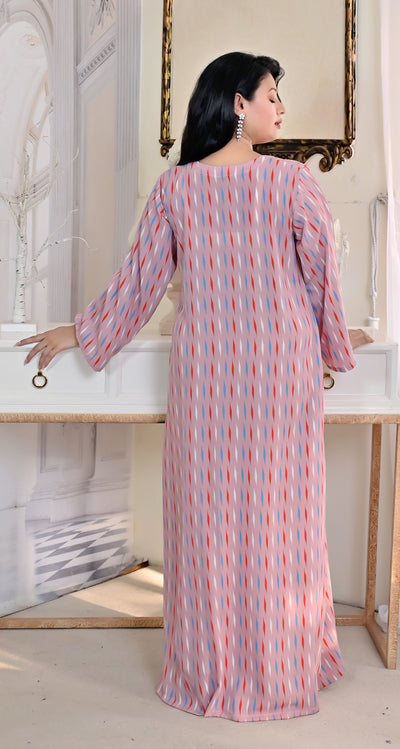 Pink Mirage Kaftan