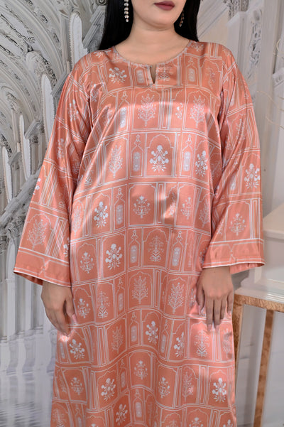 Selena Peach Kaftan