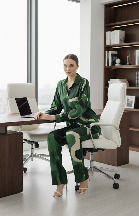 Emerald Wave Co-Ord Set