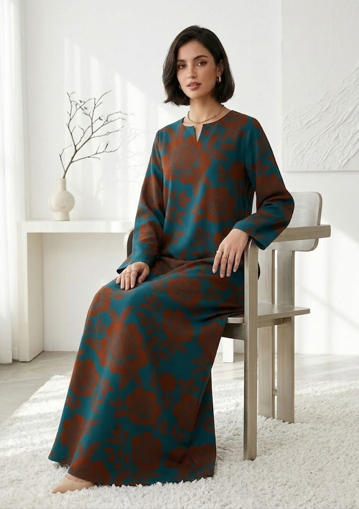 Liyana Floral Kaftan