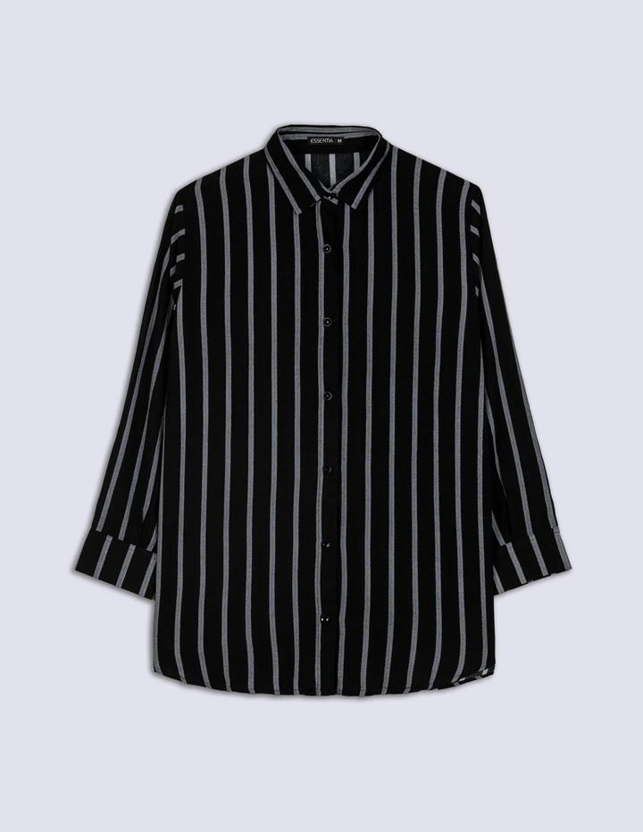 Charcoal Stripe Co-Ord Set