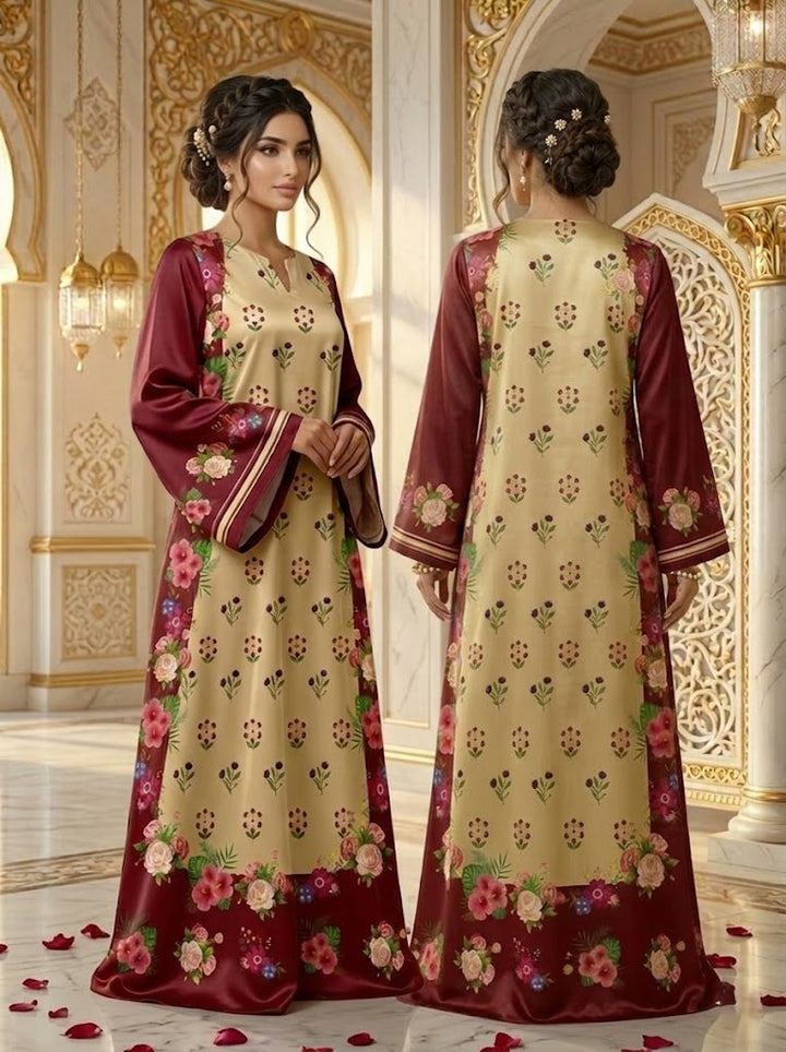 Royal Blossom Kaftan