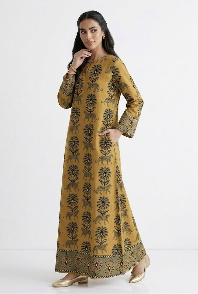 Sahara Bloom Kaftan