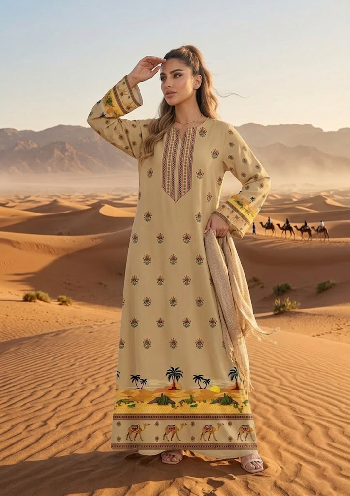 Zahra Al-Fann Kaftan