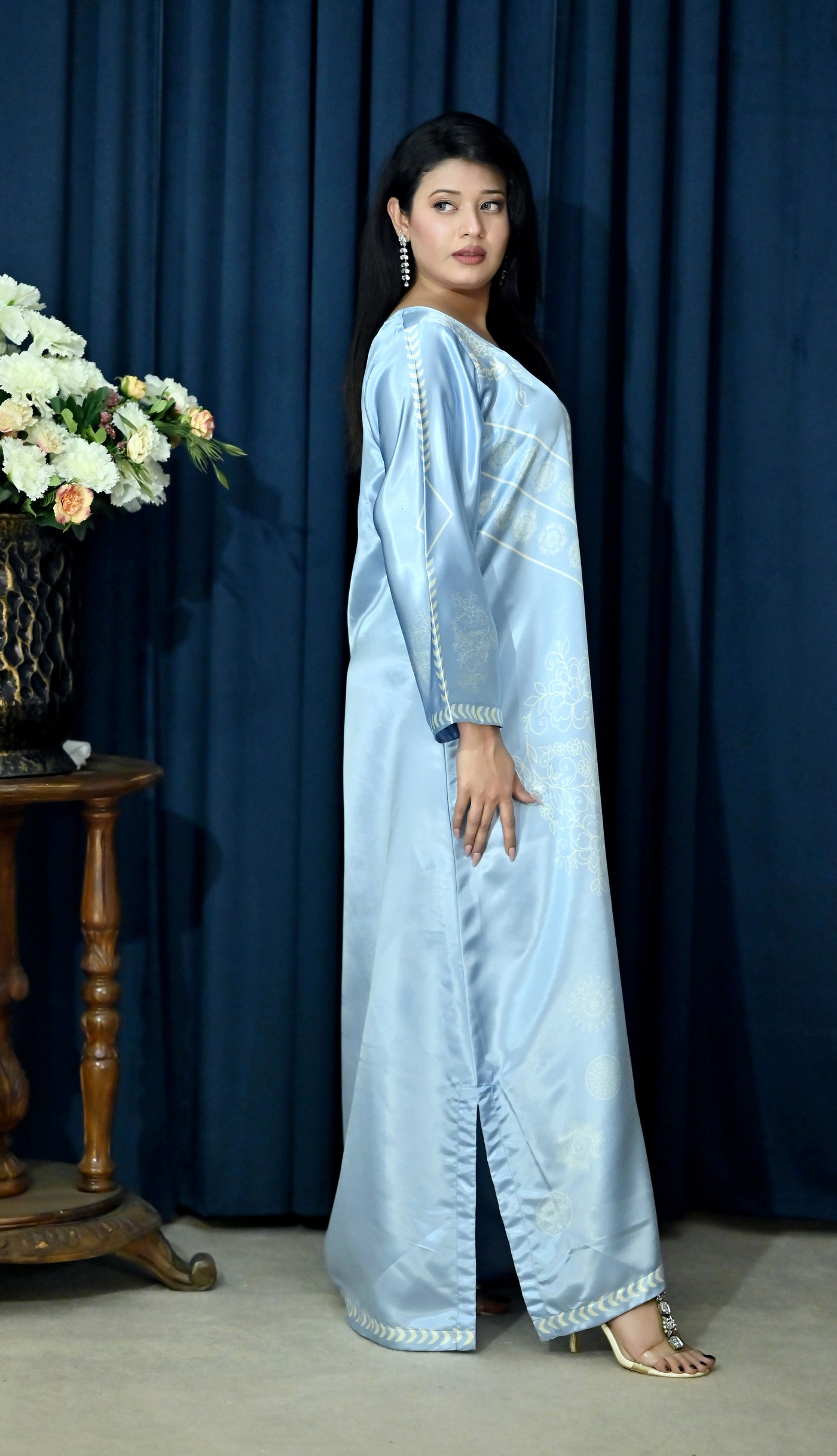 Sapphire Luxe Kaftan