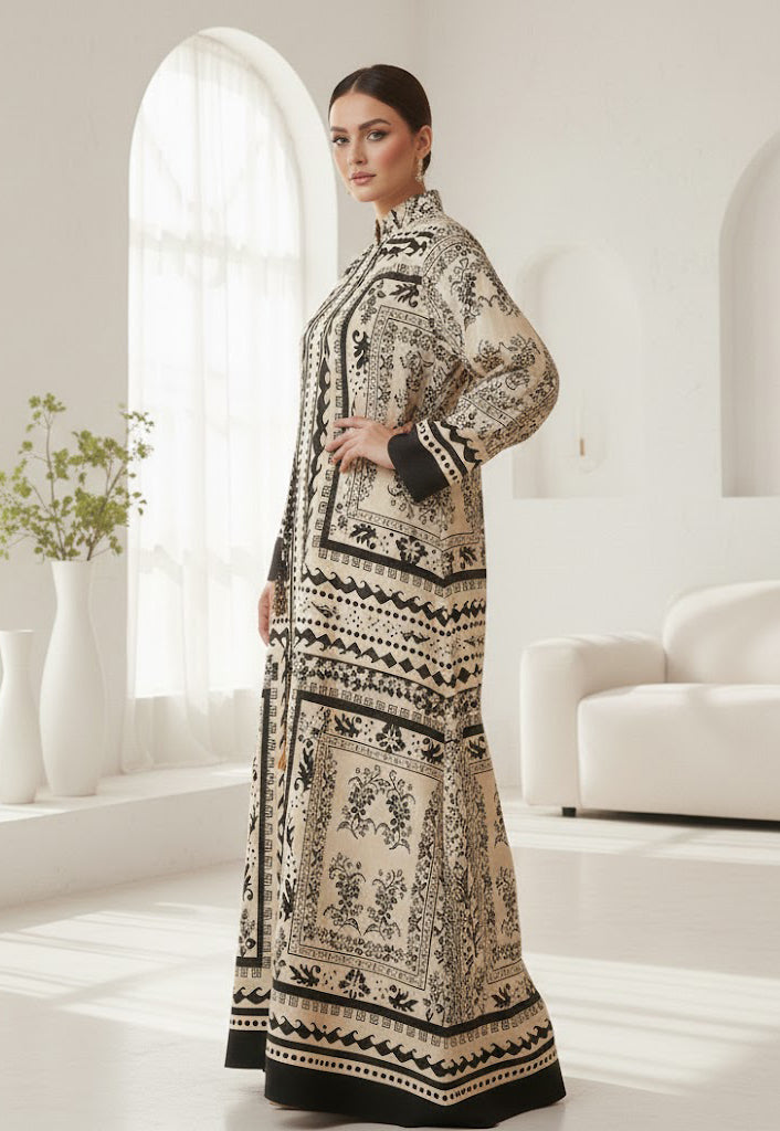 Amara Noir Kaftan
