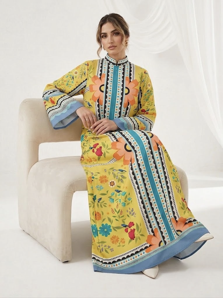 Harmony Bloom Kaftan