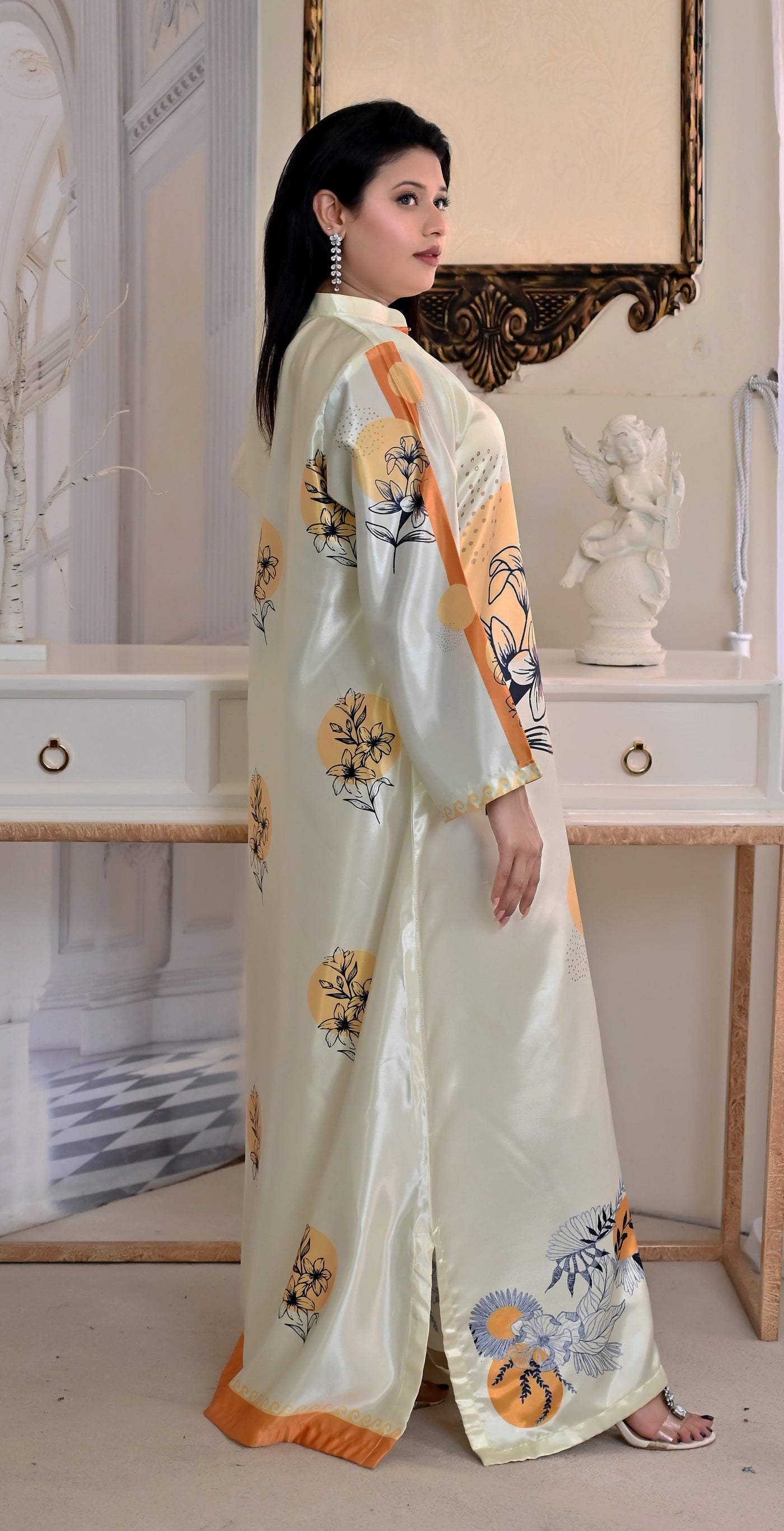 Sunset Flora Kaftan