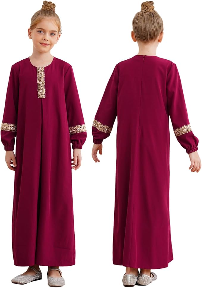 Ruby Linen Jalabiya