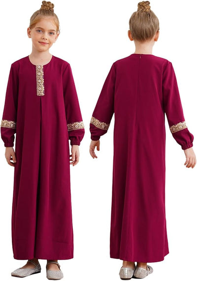 Ruby Linen Jalabiya