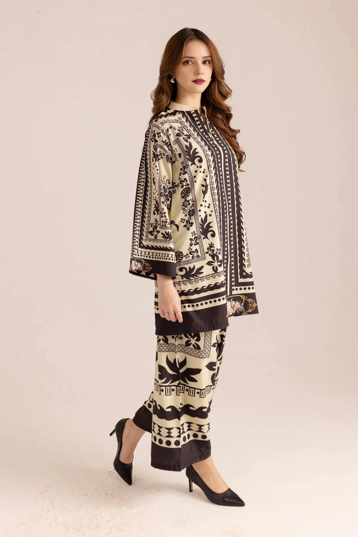 Noir Elegance Co-Ord Set