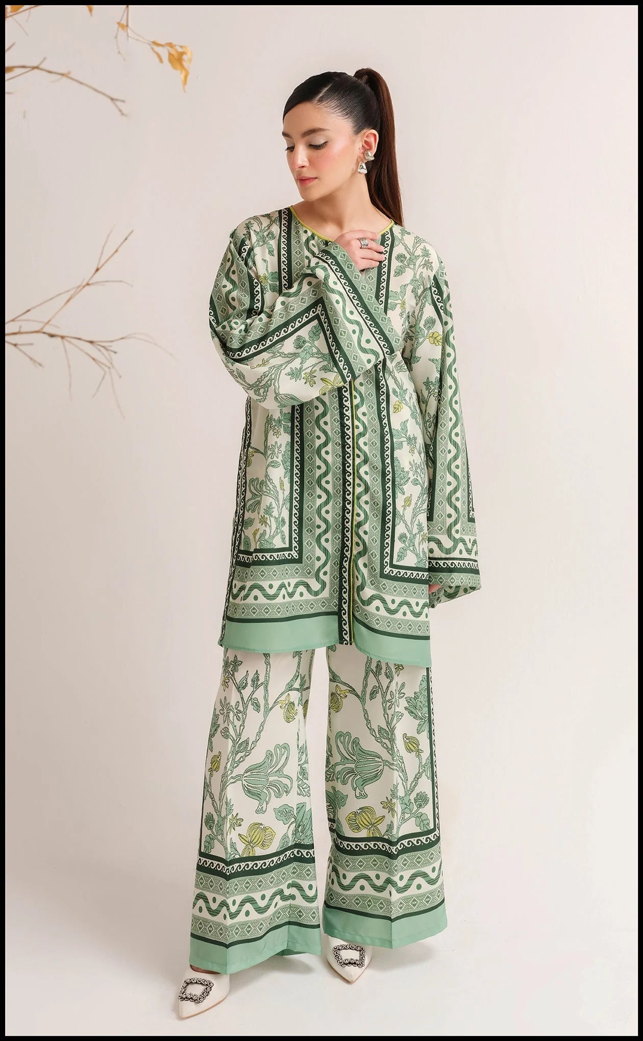 Verde Bloom Co-Ord Set